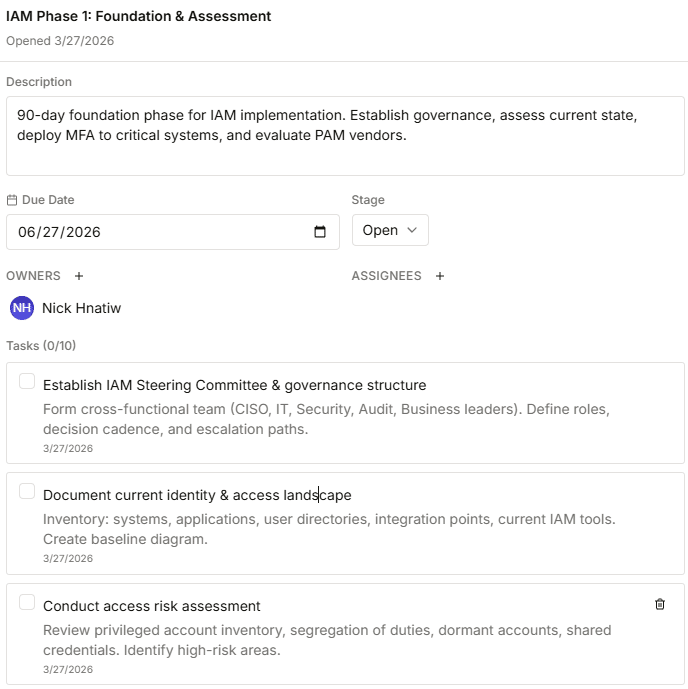 vCISO Platform Software Built for Service Providers